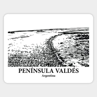 Península Valdés - Argentina Sticker